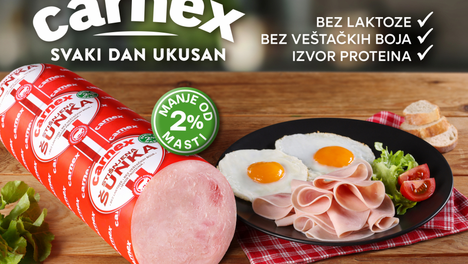 Otkrijte čaroliju Carnex šunki – ukusan i lak obroku koji će osvojiti vaša nepca i olakšati vam pripremu savršenih jela!