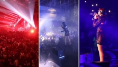 FRIZURA ALEKSANDRE PRIJOVIĆ IZAZVALA HAOS U TUZLI Niko nije očekivao da će se pojaviti u ovakvom izdanju, publika u delirijumu
