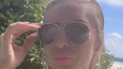 BORJANOVA ŽENA GRMI U BIKINIJU Zanosna Snežana usred zime pokazala telo o kojem će se pričati