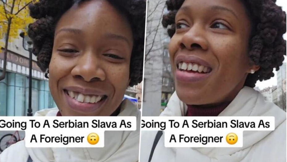 SLAVA JE KAO DAN ZAHVALNOSTI, SAMO NA VIŠEM NIVOU Amerikanka prvi put došla na srpsku slavu, ali ovo nije očekivala