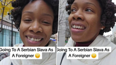 SLAVA JE KAO DAN ZAHVALNOSTI, SAMO NA VIŠEM NIVOU Amerikanka prvi put došla na srpsku slavu, ali ovo nije očekivala