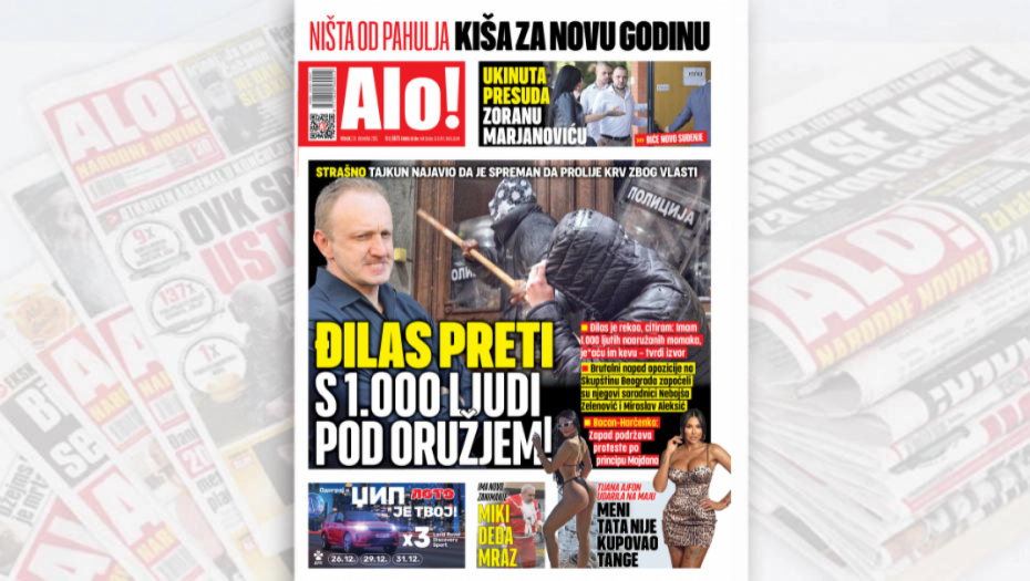 ĐILAS PRETI S 1.000 LJUDI POD ORUŽJEM?! Strašno! Tajkun najavio da je spreman da prolije krv zbog vlasti