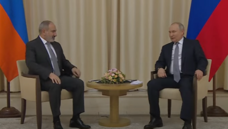 "ZAHVALAN SAM PUTINU" Pašinjan stigao u Rusiju na važan sastanak (VIDEO)