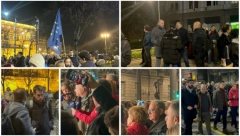OPET BLOKIRALI CENTAR BEOGRADA Protest Đilasove SPN gotov za manje od sat i po vremena (FOTO/VIDEO)