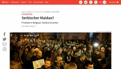 "KRUG SE ZATVORIO" Nemački mediji: Oni koji su rušili po svetu vratili su se u Srbiju i organizuju srpski Majdan