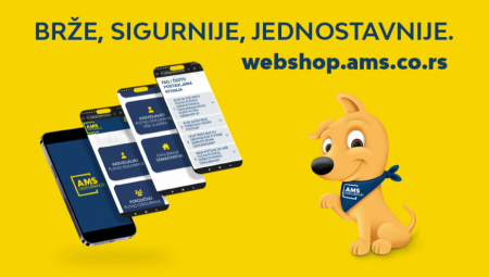 Na unapređenom Webshop-u AMS Osiguranja lakše i brže do dragocenih polisa!