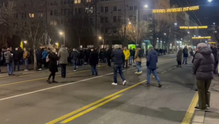 GOTOV PROTEST SPN Demonstranti se razilaze, saobraćaj normalizovan