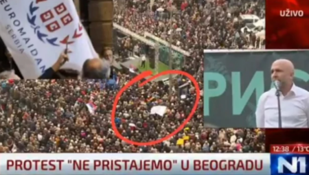 NA SKUPU "PROGLASA" ZASTAVE MAJDANA Ovo je dokaz - ne odustaju od haosa!