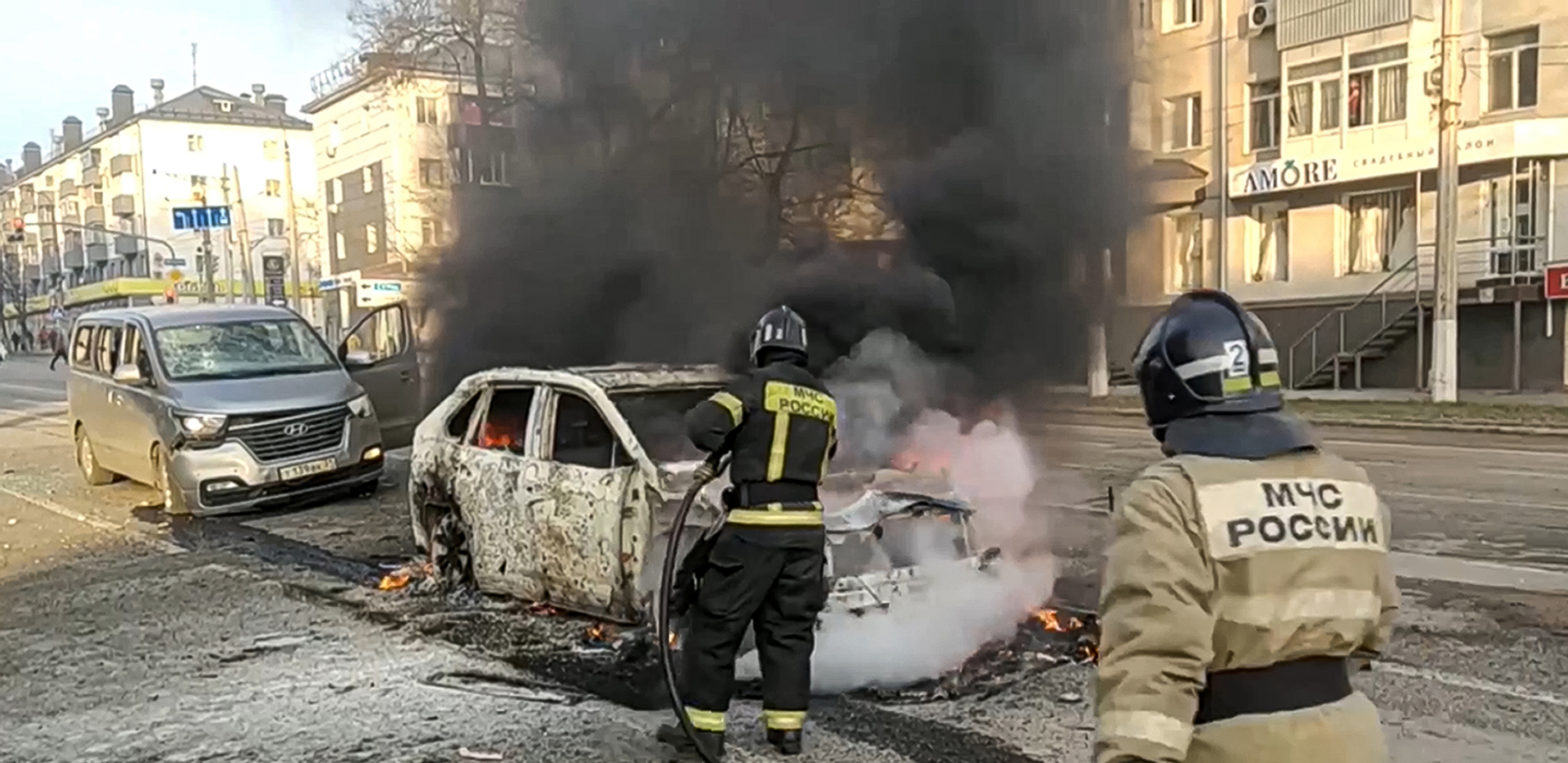 NOVI SNIMCI IZ BELGORODA POSLE NAPADA Raste broj žrtva, među njima i dete (VIDEO)