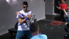 ŠTA NOLE RADI PRED MEČ? Đoković napravio totalnu ludnicu na zagrevanju, o ovome svi pričaju (VIDEO)