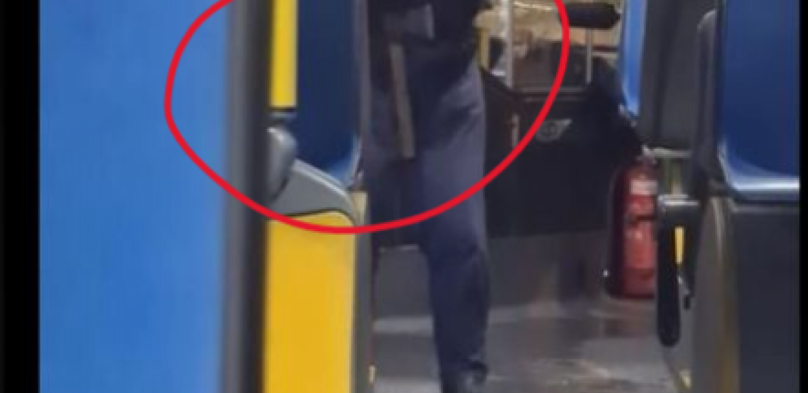 PORANILA PO BADNJAK ILI PO DEDU IZ KAFANE?! Baba sa hladnim oružjem kroz gradski prevoz! Pljušte komentari: Ovo sam ja za 30 godina!
