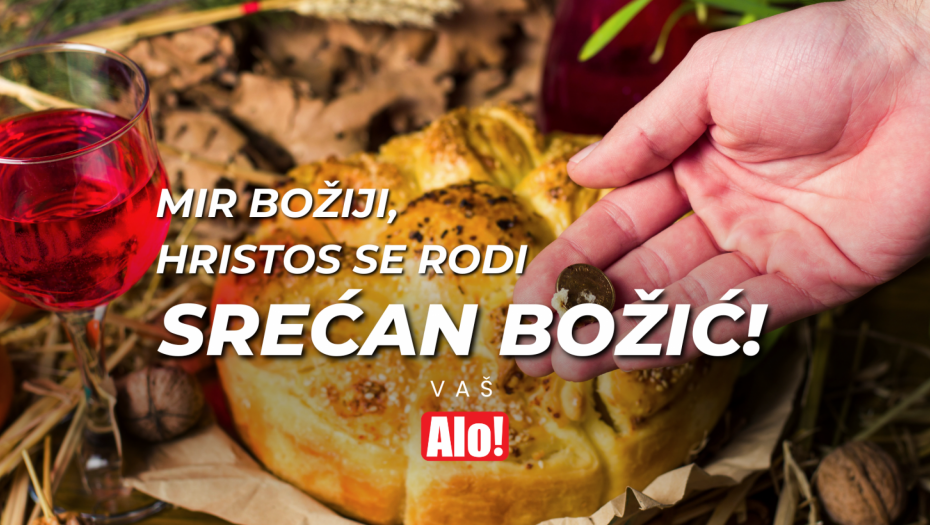 MIR BOŽIJI HRISTOS SE RODI Svim pravoslavnim vernicima Alo! želi srećan Božić