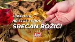 MIR BOŽIJI HRISTOS SE RODI Svim pravoslavnim vernicima Alo! želi srećan Božić
