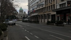NA BADNJI DAN BEOGRADSKE ULICE PUSTE Ovog prepodneva skoro da nema ni vozila, ni prolaznika (FOTO)