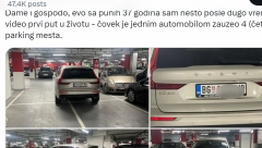 OVO JOŠ NISMO VIĐALI! BAHATI VOZAČ DŽIPA ZAUZEO ČETIRI PARKING MESTA! Narod osuo paljbu, slikali ga i na drugim mestima u gradu