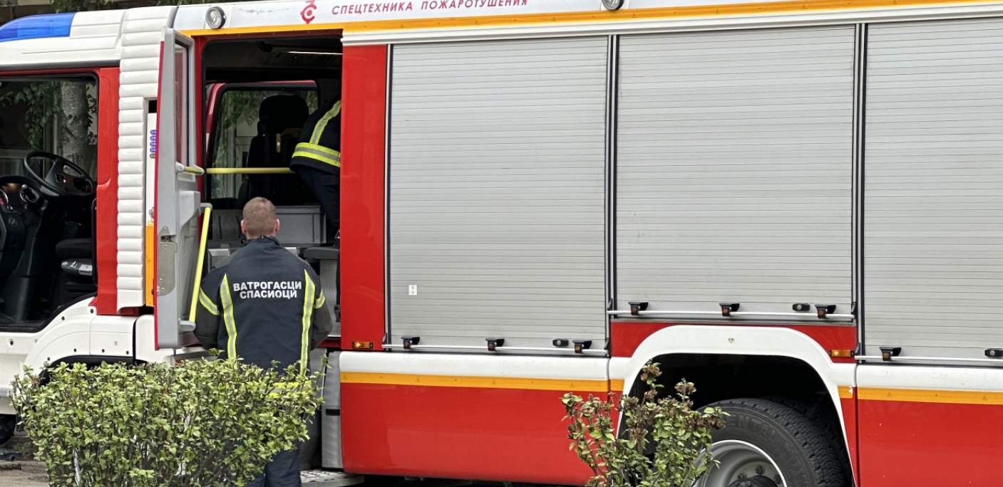 Ugašen požar u zgradi na Banovom Brdu