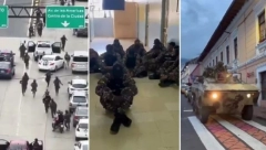 VEŠALI ČUVARE, OTETI POLICAJAC PROČITAO PORUKU PREDSEDNIKU Totalni haos u Ekvadoru: Hoćete rat, dobićete ga (VIDEO)
