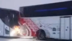 JEZIVI SNIMAK LANČANOG SUDARA U TURSKOJ Ovako se autobus zakucao u drugo vozilo (FOTO/VIDEO)