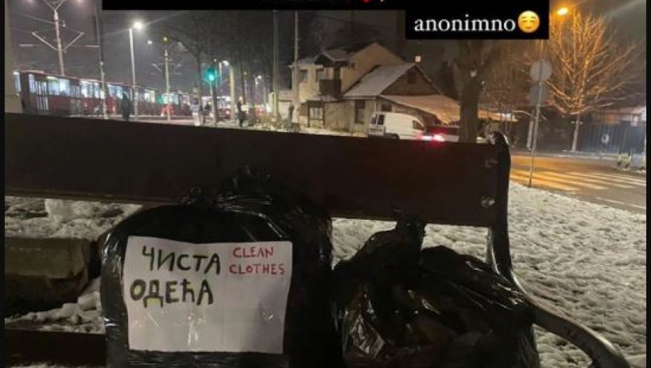 NJEN GEST JE OSTAVIO BEZ TEKSTA MNOGE Beograđanka ostavila kesu punu garderobe na klupi, a razlog će vas iznenaditi