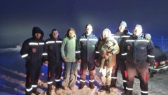 DRAMA KOD BIJELOG POLJA, MAJKA I DVOJE DECE ZAVEJANI U SNEGU Vatrogasci izvlačili hrabre ruske državljane