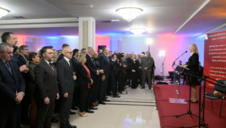 Vučević na tradicionalnom božićnom prijemu u Istočnom Sarajevu (FOTO)