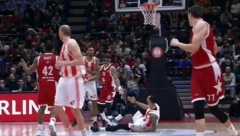 PONOVO JE RAZBESNEO "DELIJE" Šabaz pokvareno udario igrača Zvezde (VIDEO)
