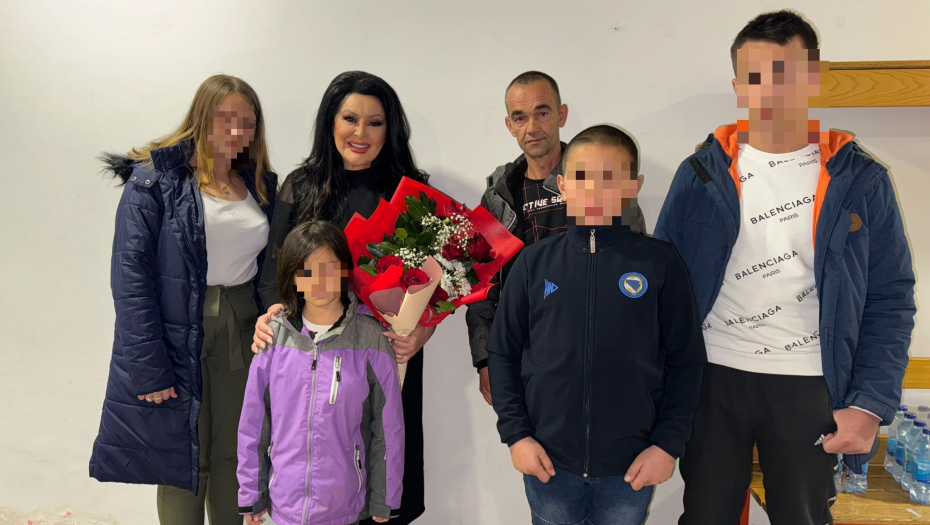 Dragana Mirković počela turneju iz Tuzle i zlatnim slovima se upisala u istoriju humanosti!