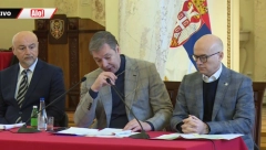 "NAORUŽANJE IM ŠALJU SAD, NEMAČKA, TURSKA, HRVATSKA..." Vučić se obratio javnosti iz sedišta VBA: Reagovaćemo odmah