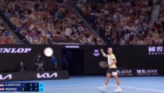 SRAMOTNA GESTIKULACIJA NAVIJAČA Hrvat napravio brejk, a onda je usledila reakcija sa tribina koja je razbesnela Novakove fanove (VIDEO)