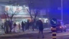 GORI POZNATI "FAST FOOD" Izbio požar na Novom Beogradu (VIDEO)
