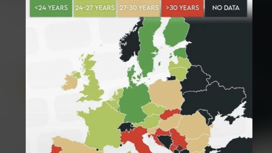 MLADI U SRBIJI I POSLE 30-TE OSTAJU SA RODITELJIMA Statistika EU zabrinjavajuća, a OVO je opravdanje što nemaju decu