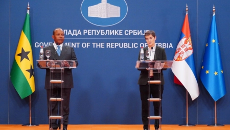 Brnabić: Sve bolja politička i bilateralna saradnja Srbije i Sao Tome i Prinsipe