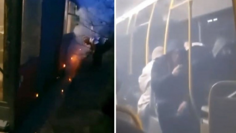 GORI AUTOBUS NA LINIJI 511: Drama na Obrenovačkom putu! (VIDEO)