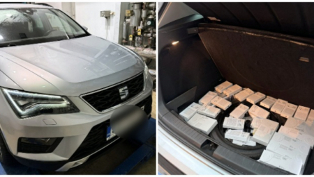CARINICI ZAUSTAVILI SIVI AUTO, A U GEPEKU... Ova zaplena na Horgošu vredna je 370.000 evra