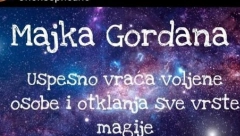 "MAJKA GORDANA SKIDA CRNU MAGIJU" Pozvali smo ženu koja stoji iza ovog oglasa, ona nas napala pa rekla - "ja imam dar"!