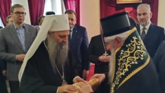 PATRIJARH PORFIRIJE PROSLAVIO JOVANJDAN Među zvanicama i predsednik Srbije (FOTO)