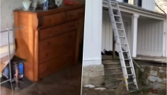 KUPIO JE KUĆU STARU PREKO 200 GODINA Kad je uzeo da je renovira, nije mogao POVERUJE šta je našao u zidovima! (FOTOVIDEO)