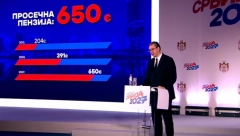 PROSEČNA PENZIJA 650 EVRA Vučić: To će biti skok u budućnost za naše penzionere!