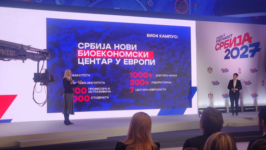 OVO ĆE VRATITI MLADE U SRBIJU Begović: 450 miliona evra će biti uloženo u izgradnju BIO4Kampusa
