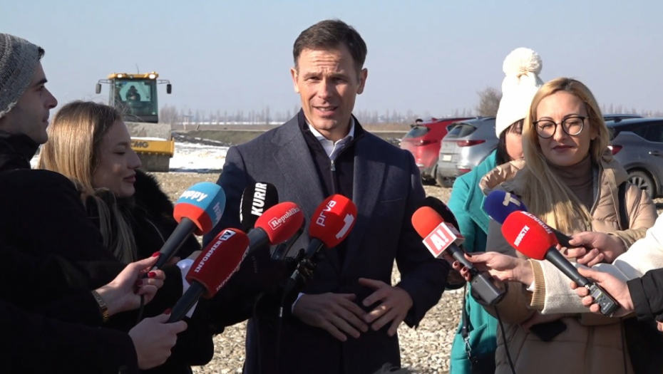 SINIŠA MALI OBIŠAO GRADILIŠTE BUDUĆEG KOMPLEKSA "EXPO 2027" "Obrisi radova će se videti već do kraja ove godine"