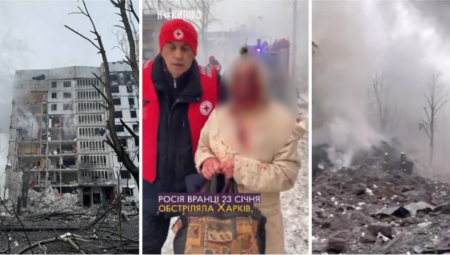 JEZIVE SCENE U UKRAJINI NAKON RUSKIH NAPADA Ljudi zarobljeni ispod ruševina: Ima mrtvih! (VIDEO)