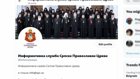 OGLASIO SE PATRIJARH I OTKRIO RAZLOGE Srpska pravoslavna crkva otvorila nalog na društvenoj mreži X
