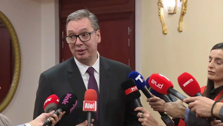 PREDSEDNIK VUČIĆ UPUTIO MOĆNU PORUKU VODITELJKAMA RTS! "Čim vas Đilas napada..."