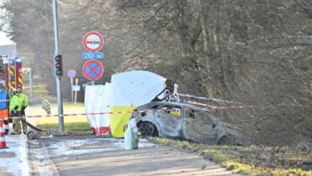 JEZIVA TRAGEDIJA U BELGIJI Avion promašio pistu pa udario u automobil, ima poginulih (FOTO)