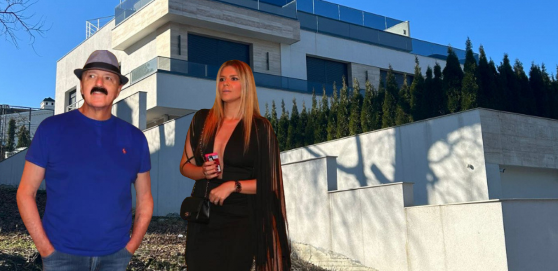 "SUD ĆE ODREDITI DA LI JE TO NJENO" Vila od dva miliona, nekretnine u Parizu, evo šta sve od bogatstva poseduju Haris i Melina Džinović