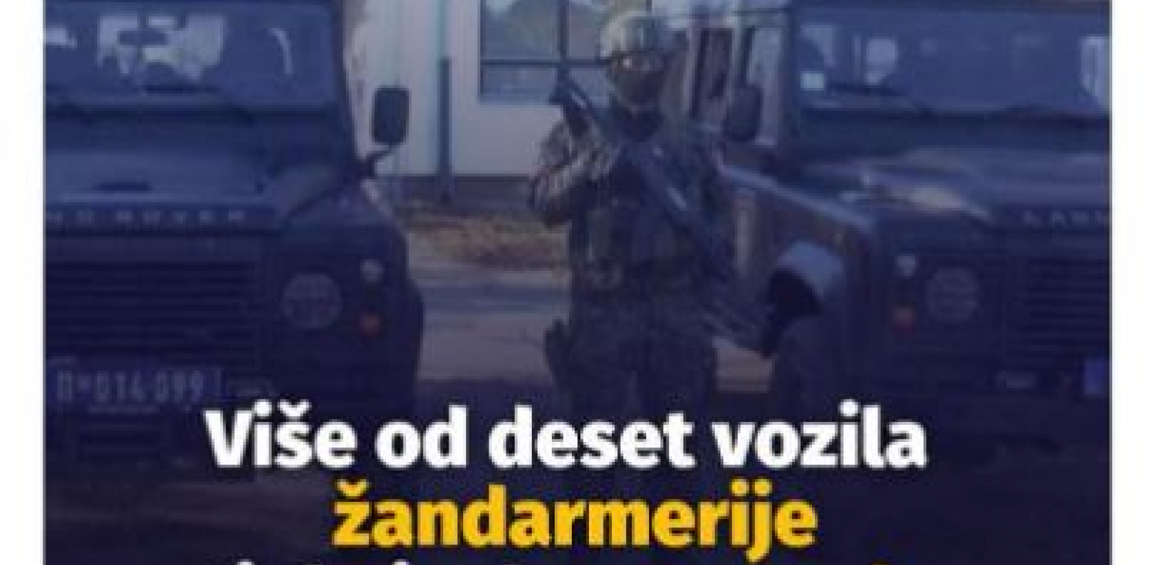 OZBILJNA PODVALA U REŽIJI KRENI-PROMENI Oprez! Manojlovićev pokret objavio da je Žandarmerija u Jadru, evo šta je zapravo istina (FOTO)