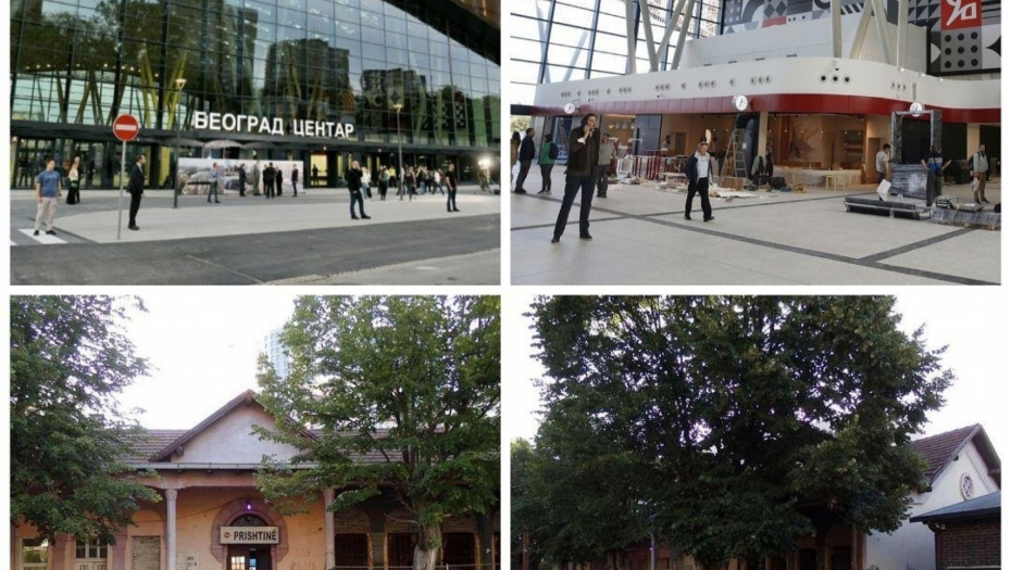 SLIKA I PRILIKA DANAŠNJEG BEOGRADA I PRIŠTINE Beograd u Evropi, Priština izolovana - VESIĆ O ŽELEZNIČKOJ STANICI