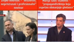 SRAMOTA! Predsednik NUNS-a pretio voditeljki Prve, pa joj uputio jezive komentare (VIDEO)