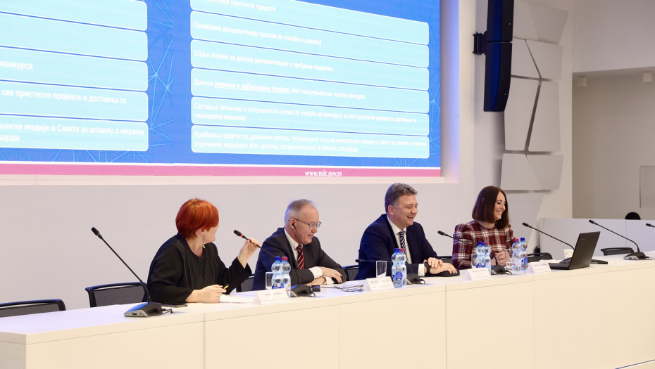 Ministar Jovanović na obuci povodom primene novog Pravilnika o sufinansiranju projekata u oblasti javnog informisanja