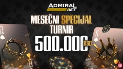 IMATE 500.000 RAZLOGA DA UČESTVUJETE U NOVOM POKER TURNIRU